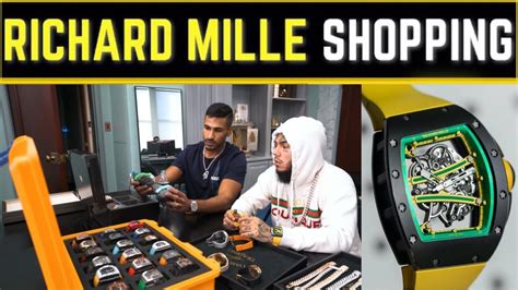 6ix9ine richard mille price|6ix9ine timepiece trading.